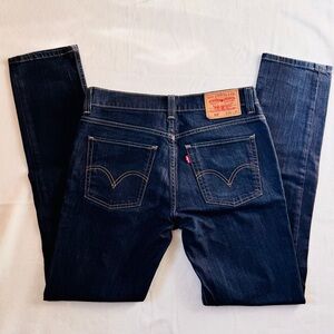 Men's Dark blue Levi's 510 Skinny Jeans